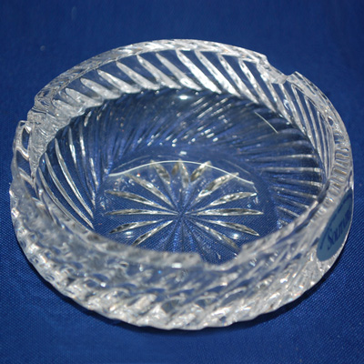 "Crystal Ash Tray -312-5 - Click here to View more details about this Product